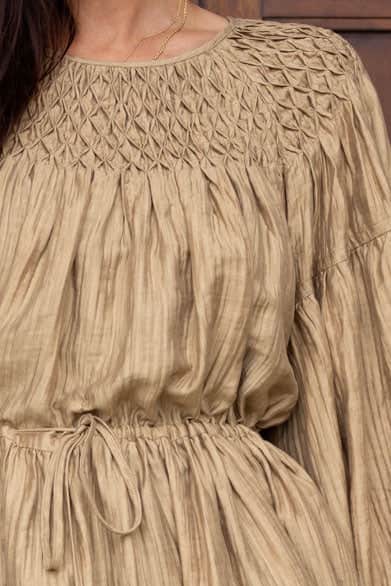Darya Dress Caramel 4