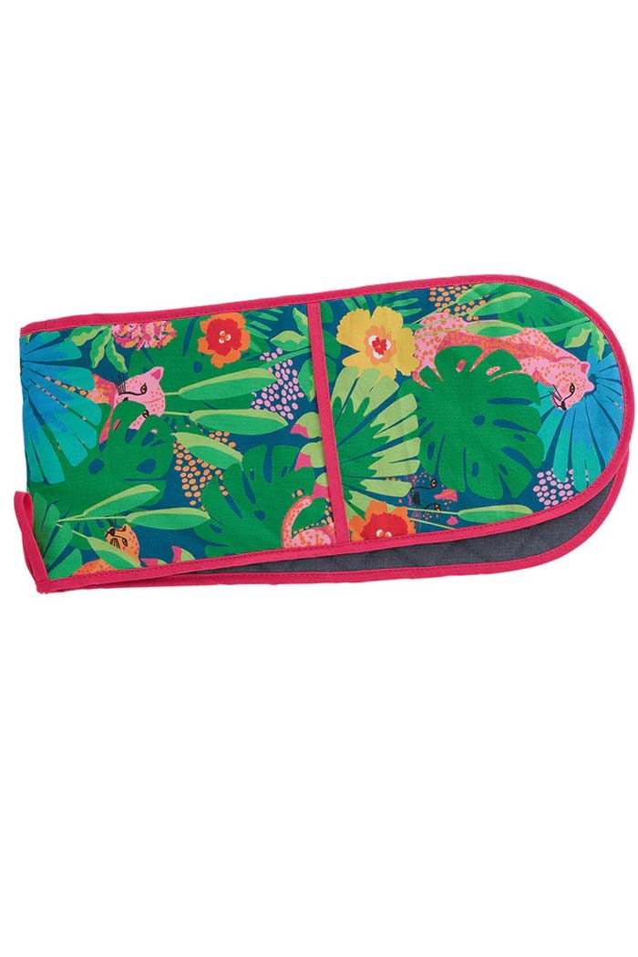 Annabel Trends Cotton Double Oven Mitt Cheetah