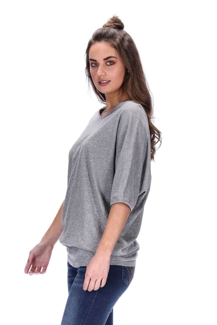 Dustin Tee Grey Marle 3