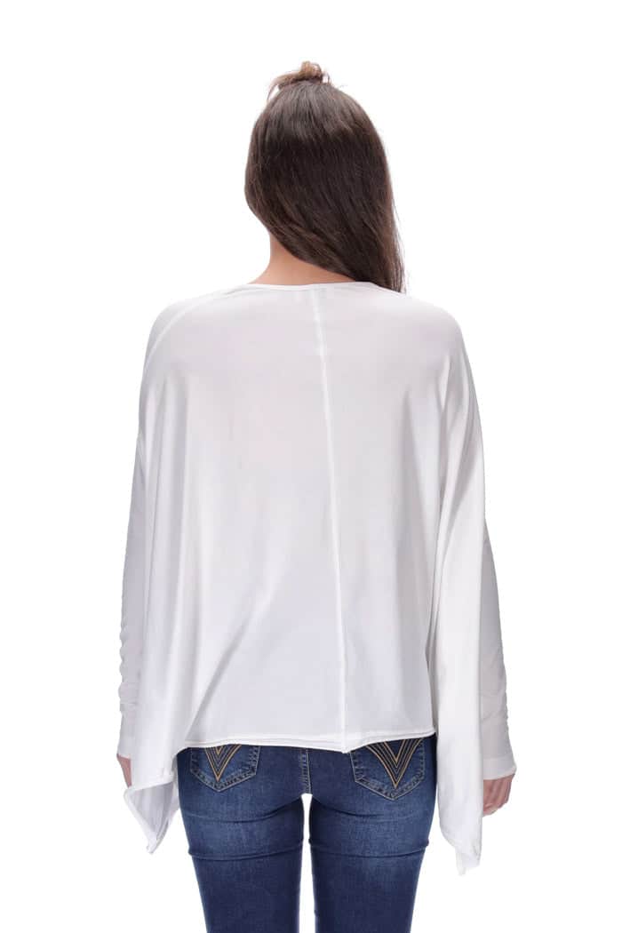 Emma Long Sleeve Top White 4