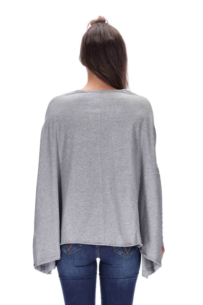 Emma Top Long Sleeve Grey 4