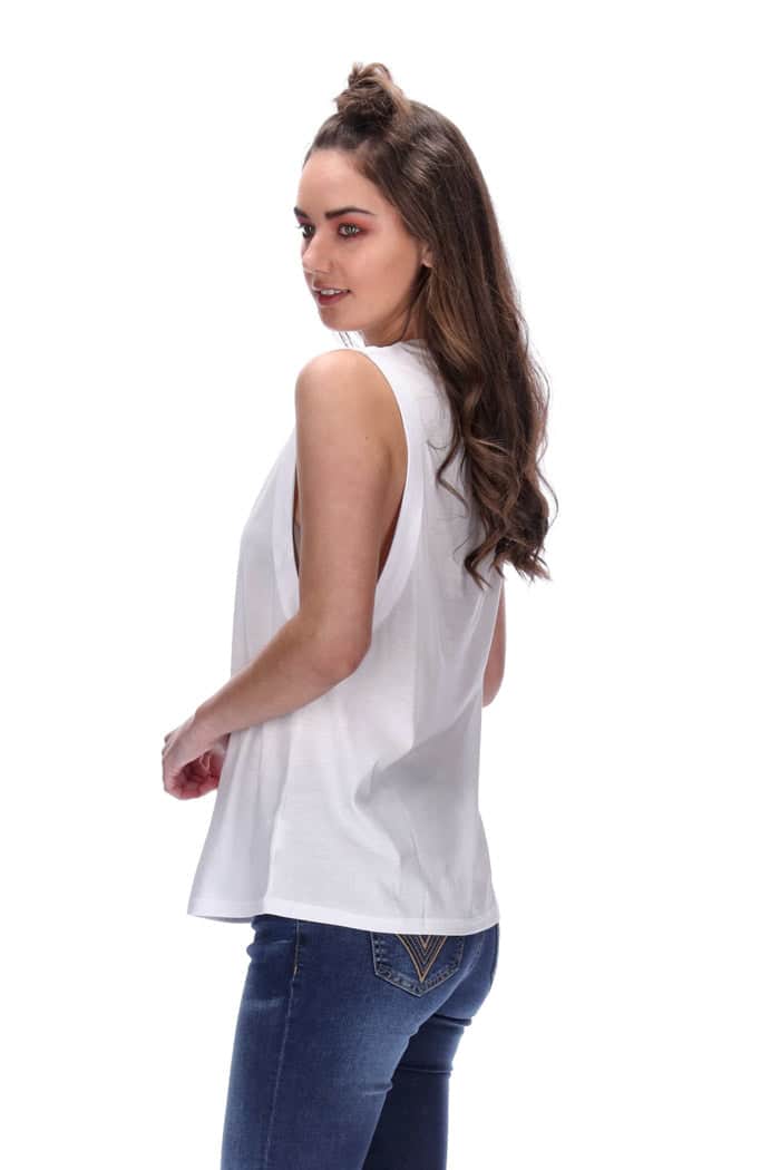 Faith Singlet White 3