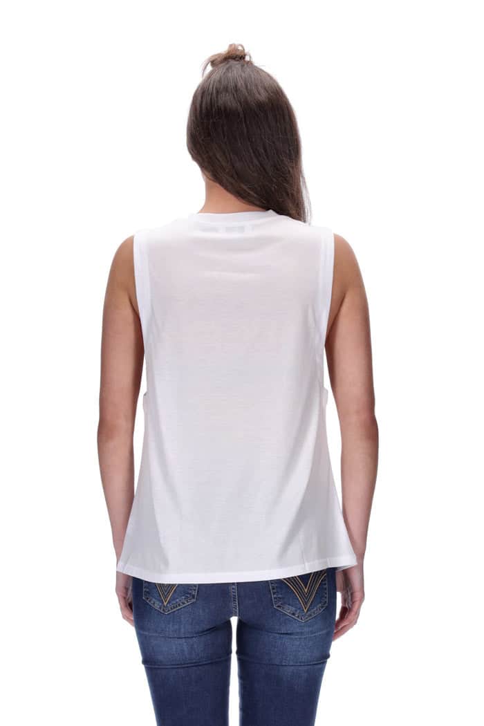 Faith Singlet White 4