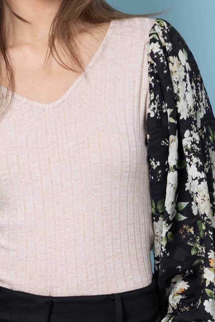 Frances Top Beige 4