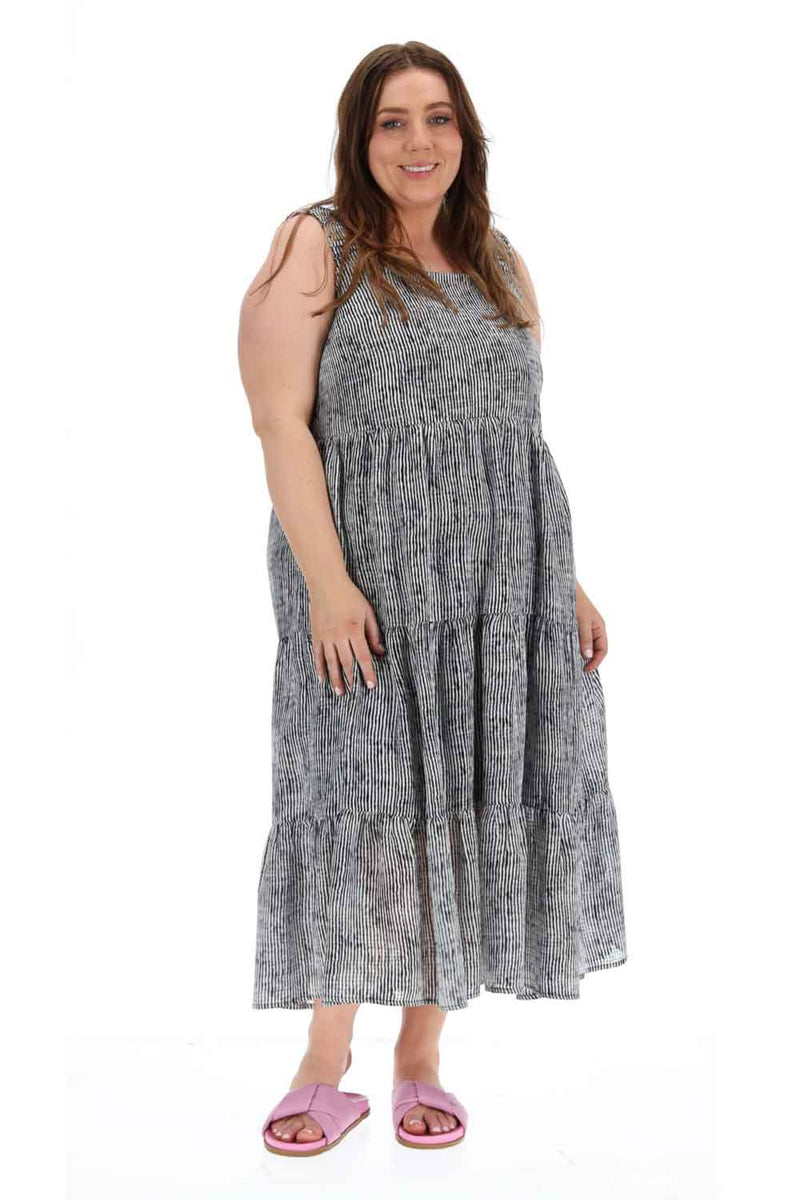 frances midi dress Frances Midi Dress Stripe – Augustine