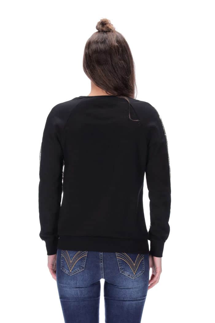 Frankie Sweater Black/Gold 4