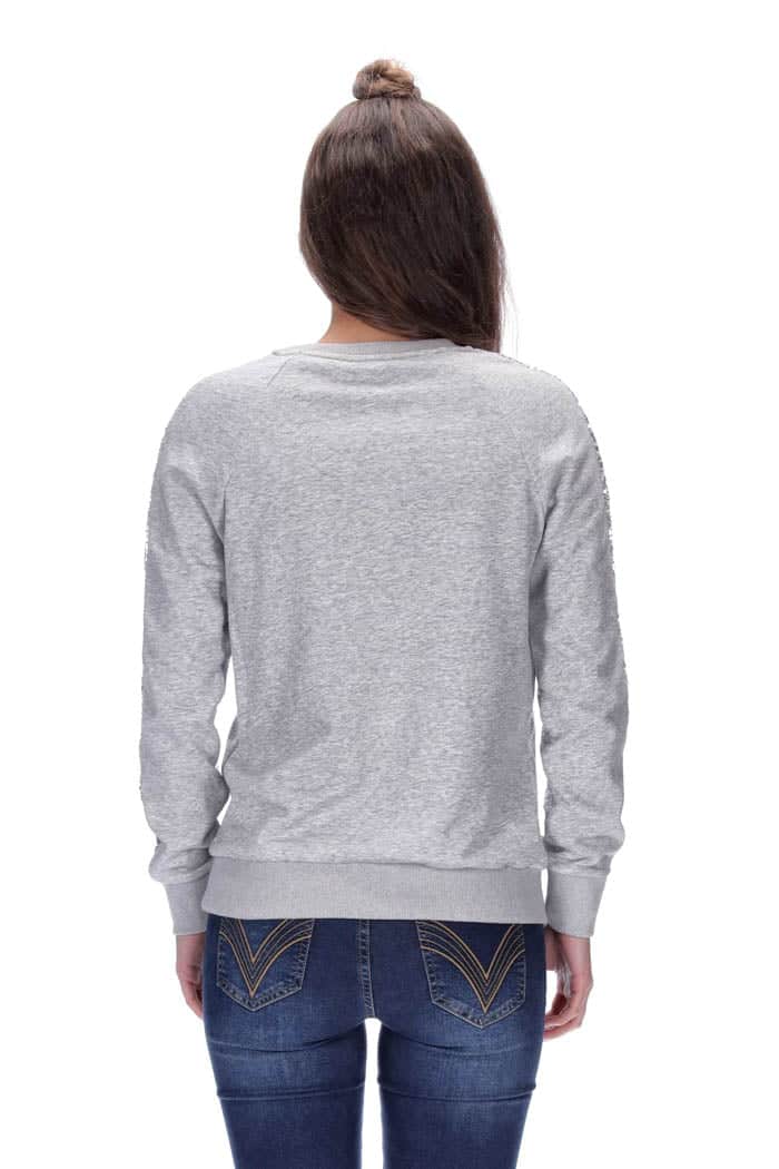 Frankie Sweater Grey/Silver 4