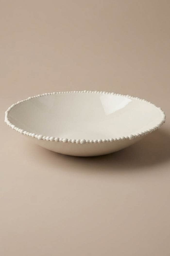Le Forge Melamine Pearl Tapered Bowl 38cm Sand