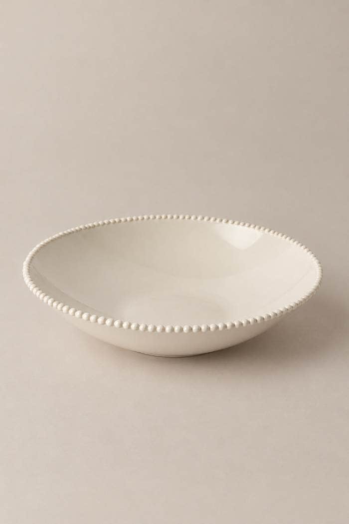Le Forge Melamine Pearl Tapered Bowl 29cm Sand 2