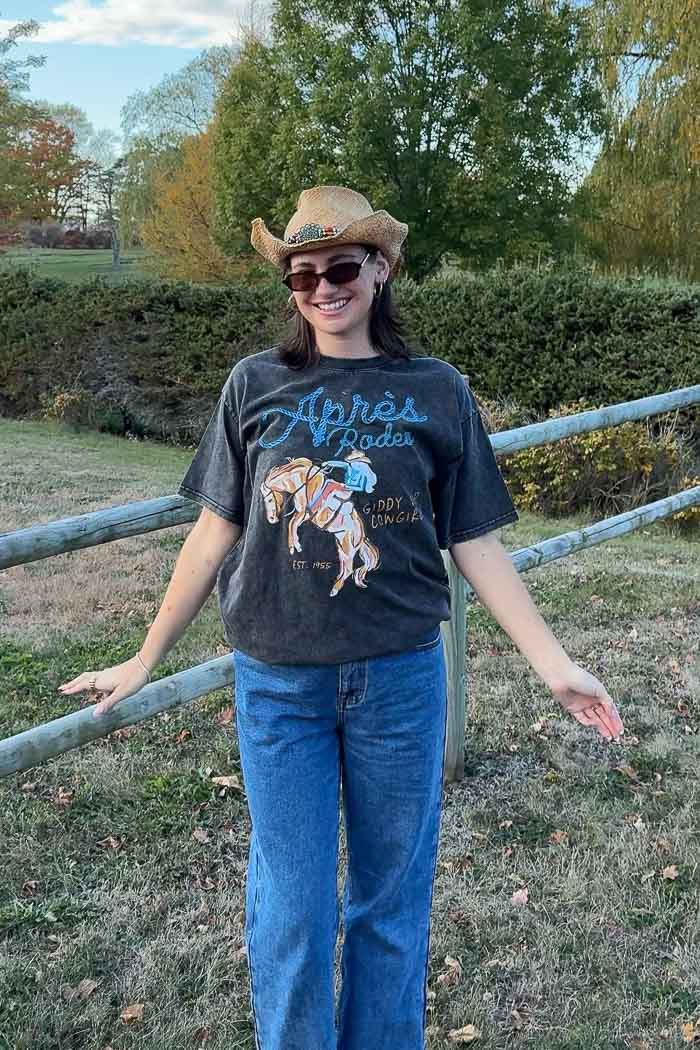 TYRL Apres Rodeo T-Shirt Acid Wash