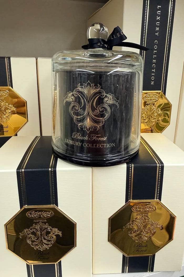 Christiana Candle Jar Black Forest Black 250g