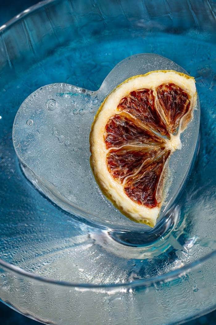 Drinks Plinks Ice Cube Tray Big Hearts Red 5