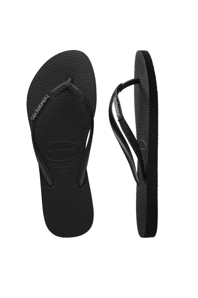 Havaiana Jandal black glitter