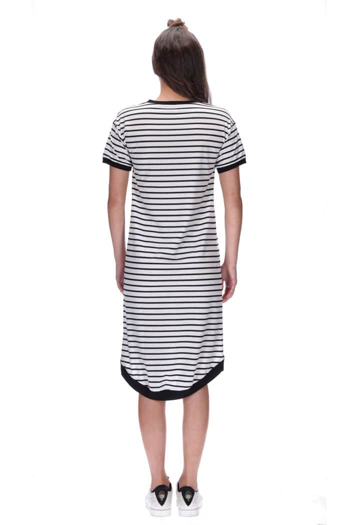 Heidi Dress Black Stripe 4
