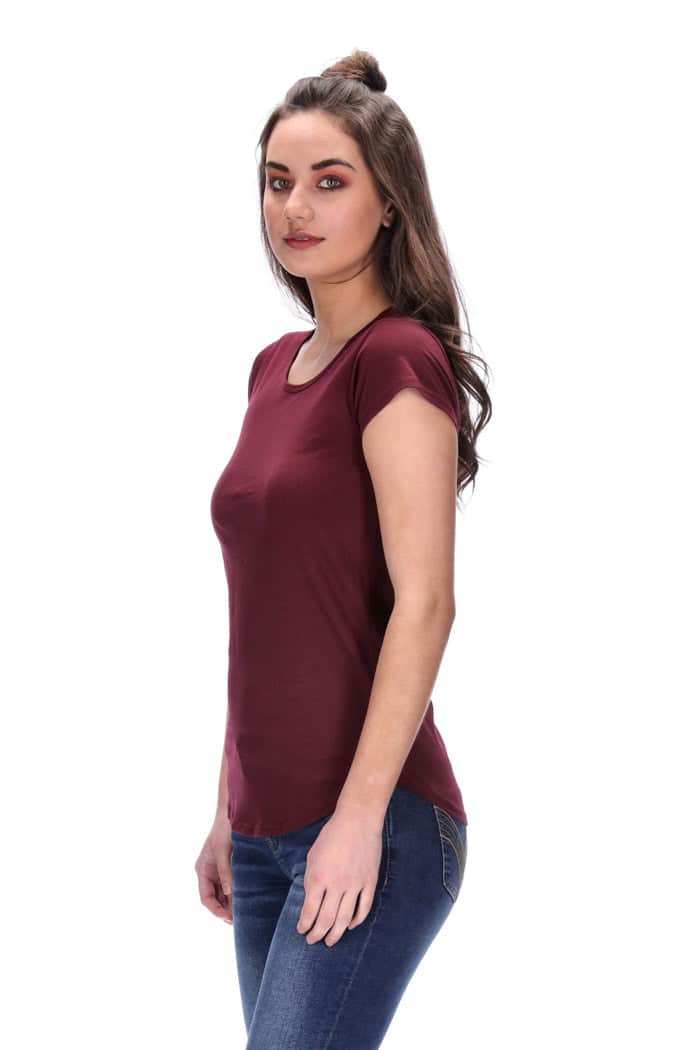 Hunter Tee Burgundy 3