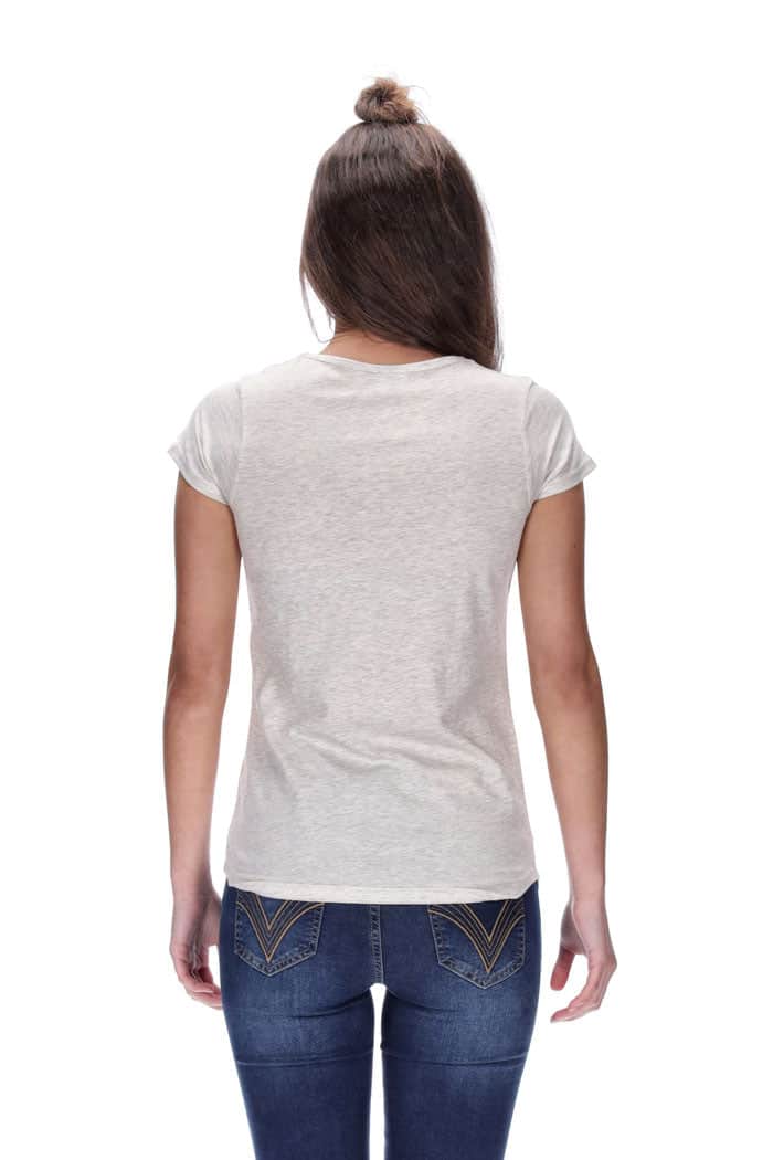 Hunter Tee Oatmeal Marle 4