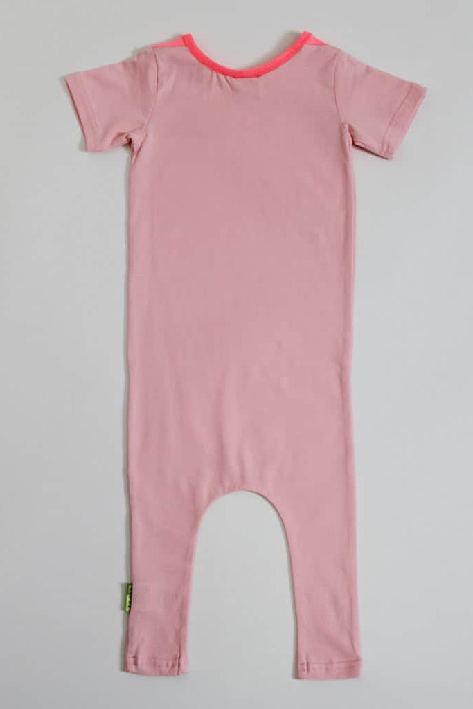 Jamie Romper Pink/Fluro Pink 5
