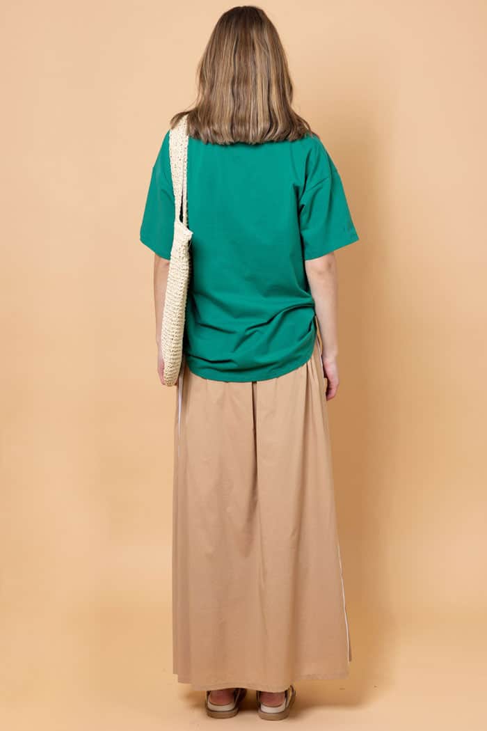 Lexi Maxi Skirt Beige 3