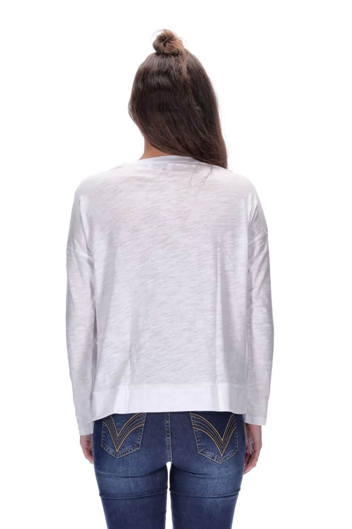 Ivy Long Sleeve Top White 4