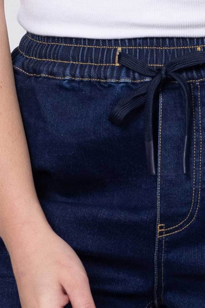 Talia Denim Jogger Dark Blue 4