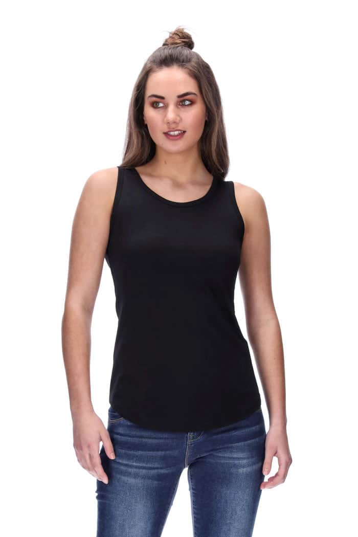 Jade Singlet Black