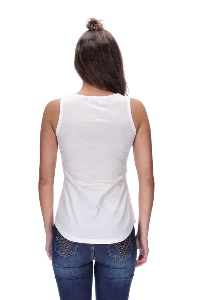 Jade Singlet White 4
