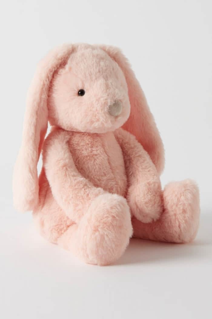 Jiggle & Giggle Peach Bunny Large 2