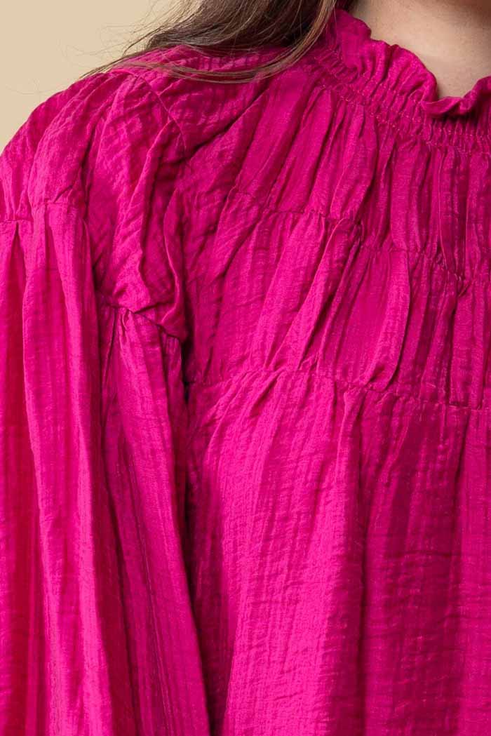 Jontee Long Sleeve Top Pink 6