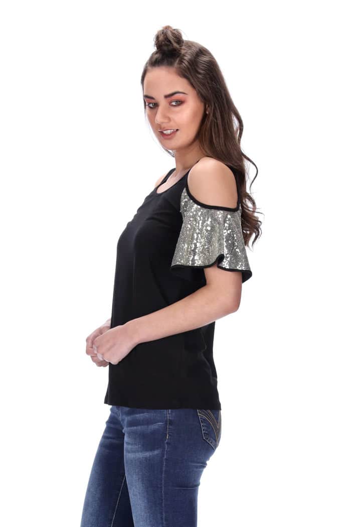 Josie Tee Black/Gold 3
