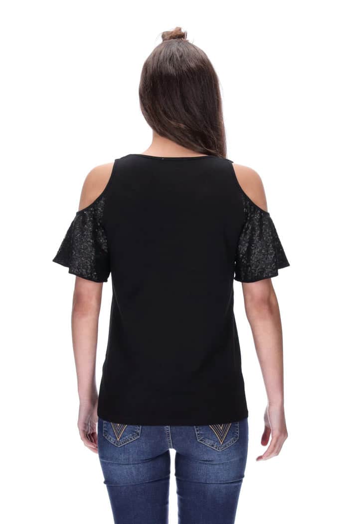 Josie Tee Black/Matte Black 4