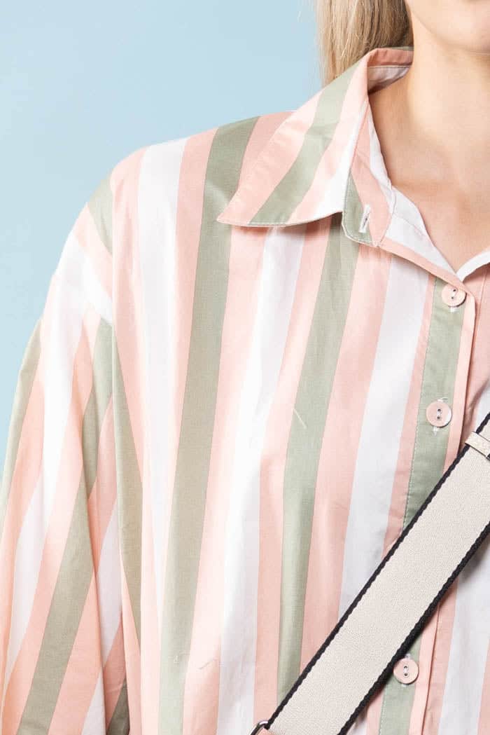 Laura Shirt Green Stripe 4