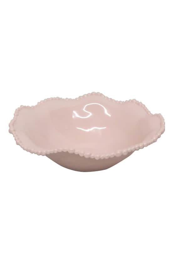 pink bowl