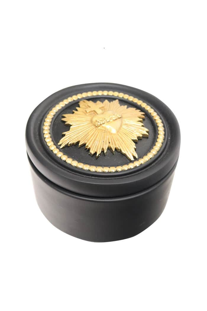 black jewellery box small