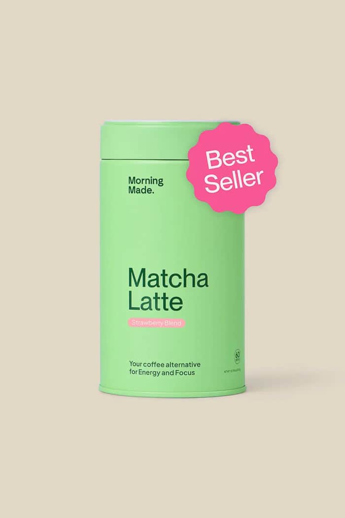 Morning Made Matcha Latte Tin 60 Serves Strawberry 2