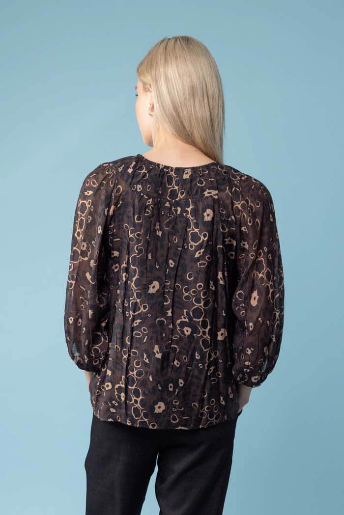 Mailee Blouse Leopard 3