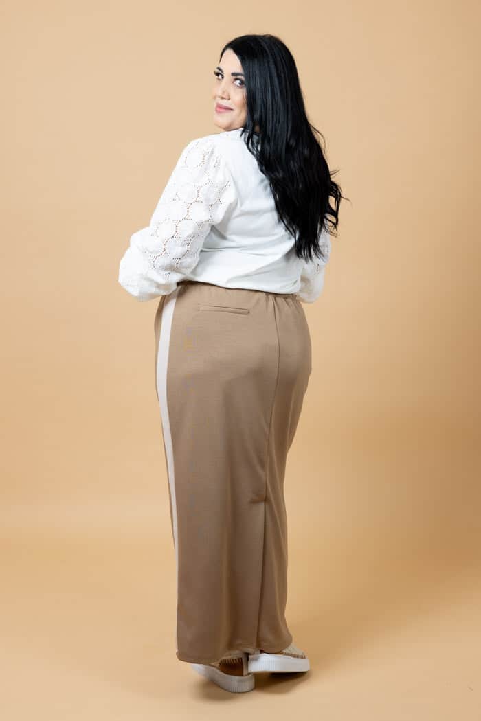 Mattie Sweater Skirt Beige 6
