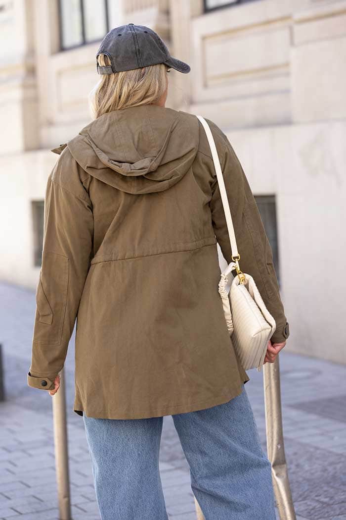 Maverick Utility Jacket Khaki 3