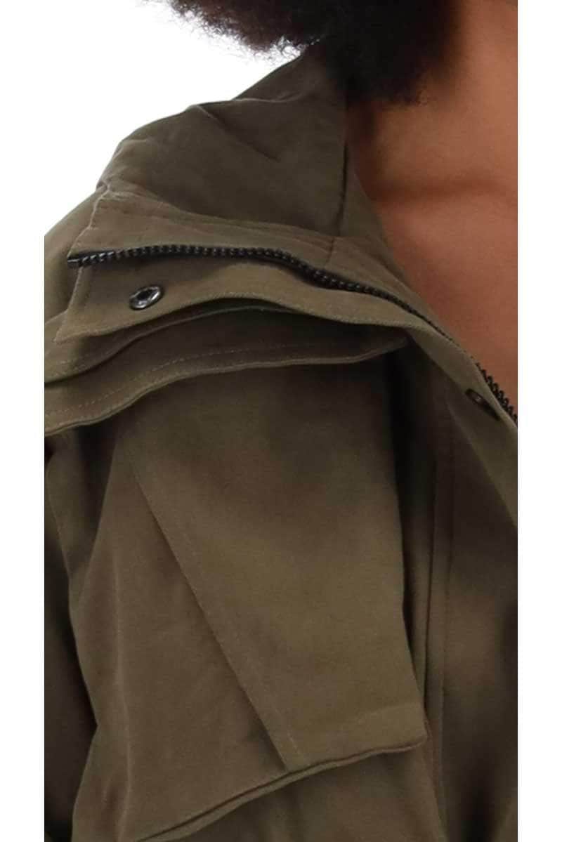 Maverick Utility Jacket Khaki 4