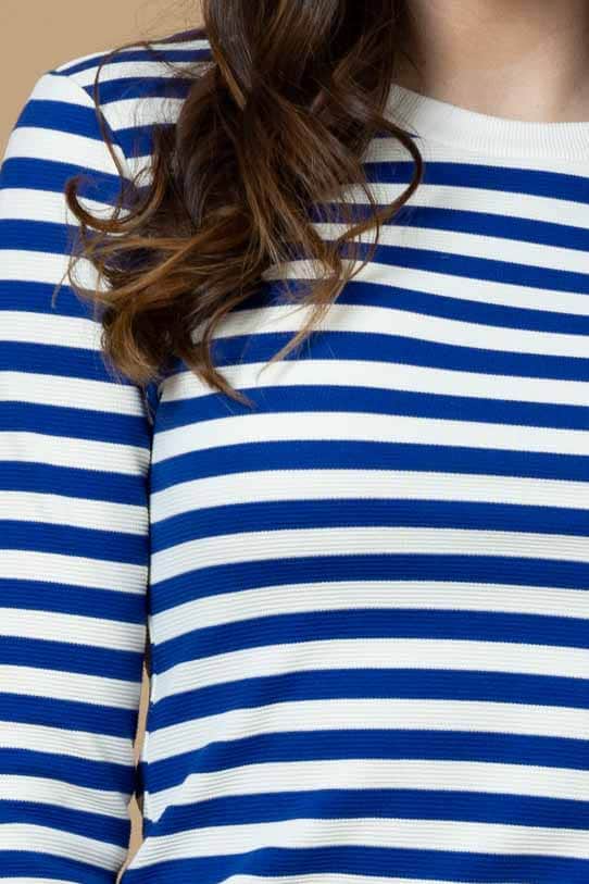 Opal Top Blue White Stripe 4