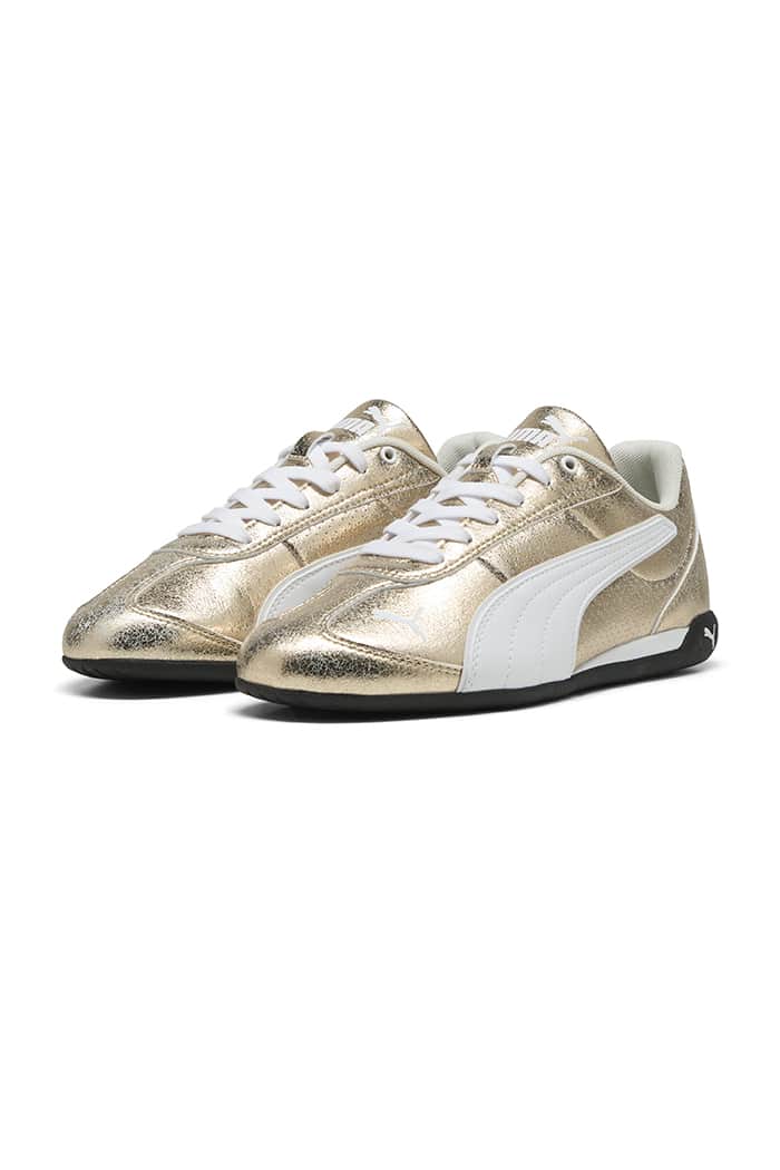 Puma Replicatch Metallic Whisper Gold White Sneaker