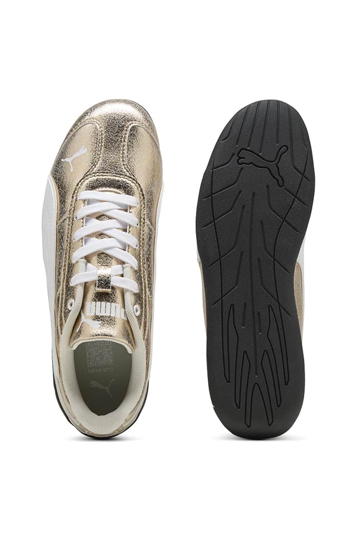 Puma Replicatch Metallic Whisper Gold White Sneaker 5