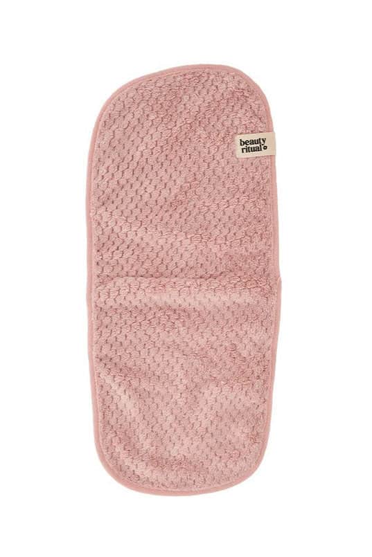 Annabel Trends Beauty Ritual Luxury Waffle Makeup Removing Cloths S/4 Dusty Pink 2