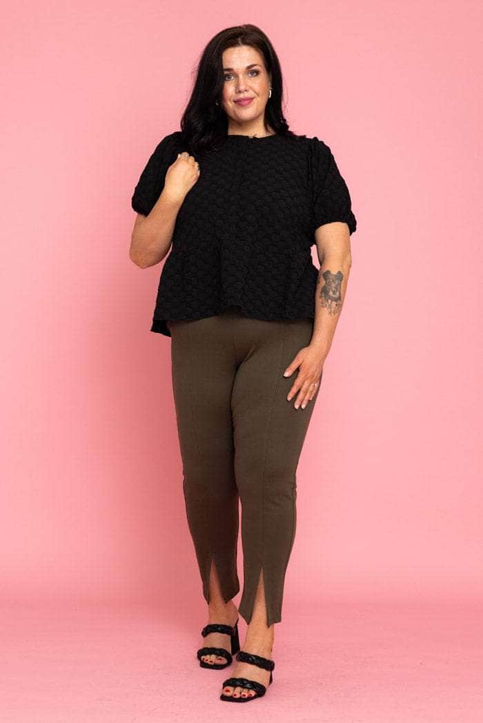 fitted khaki pants plus size