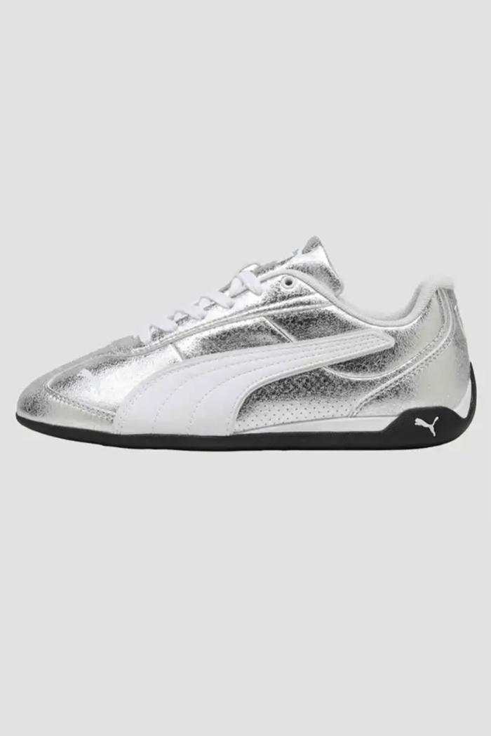 Puma Replicatch Metallic Whisper Silver White Sneaker