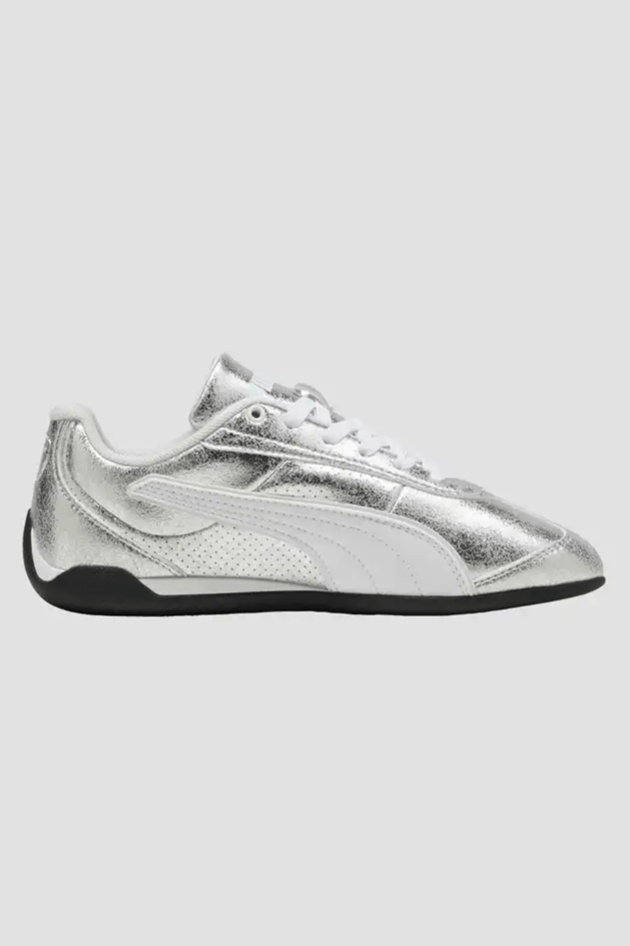 Puma Replicatch Metallic Whisper Silver White Sneaker 3