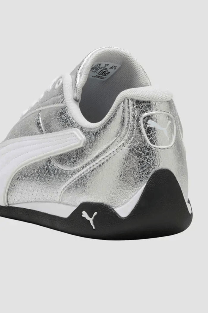 Puma Replicatch Metallic Whisper Silver White Sneaker 4