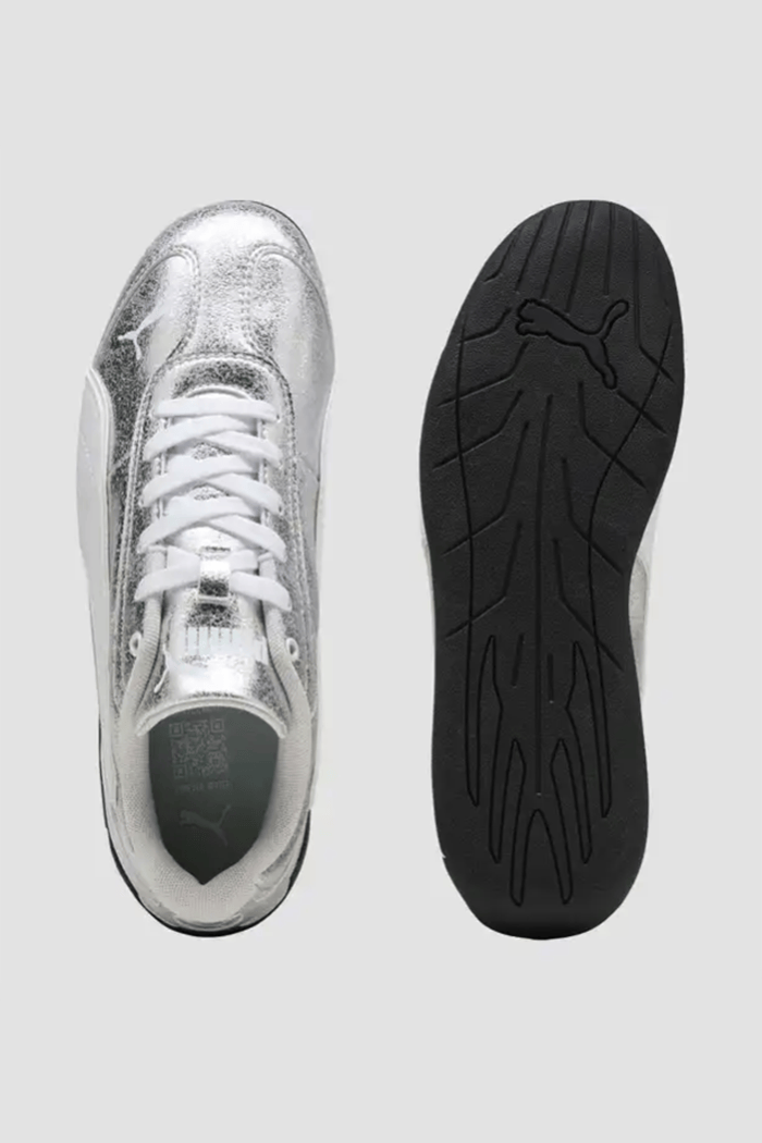 Puma Replicatch Metallic Whisper Silver White Sneaker 6
