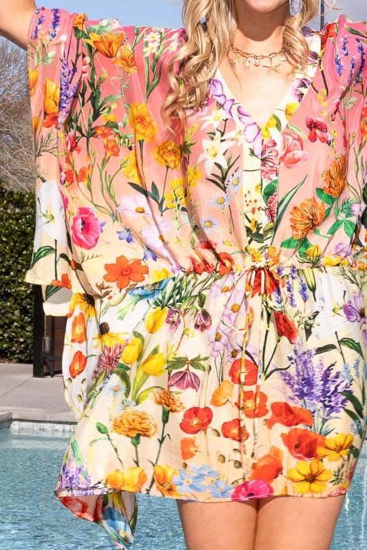Rosie Kaftan Ombre Floral 3