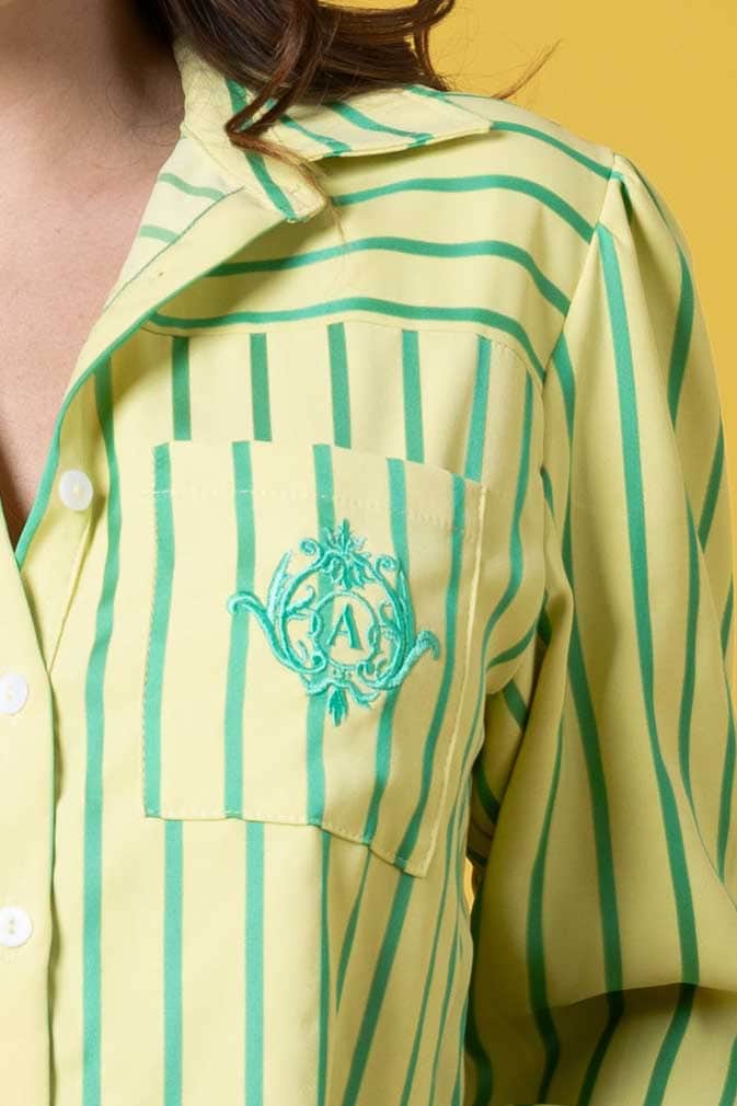 Emma Green Lemon Stripe Shirt 4