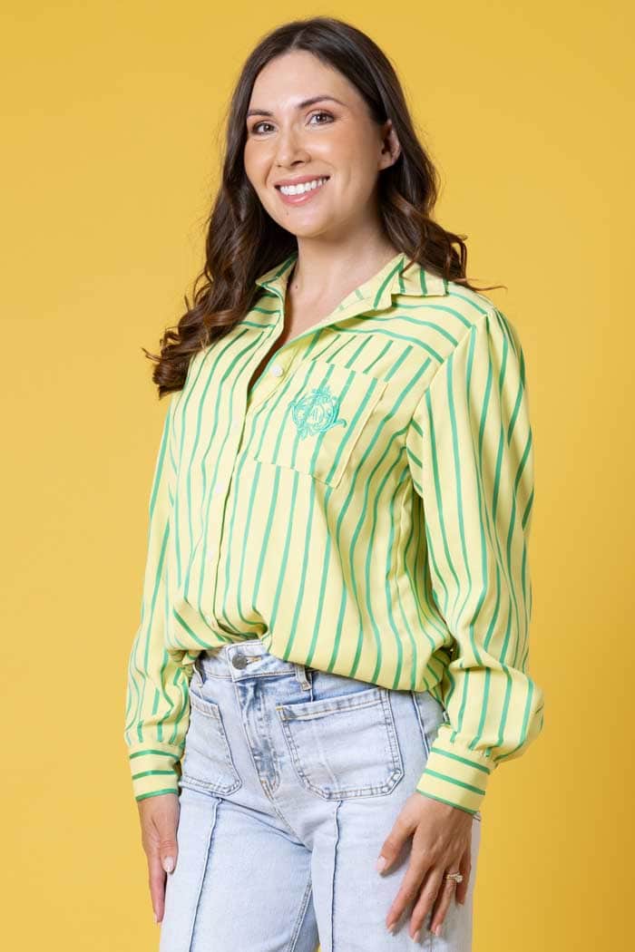 Emma Green Lemon Stripe Shirt 2
